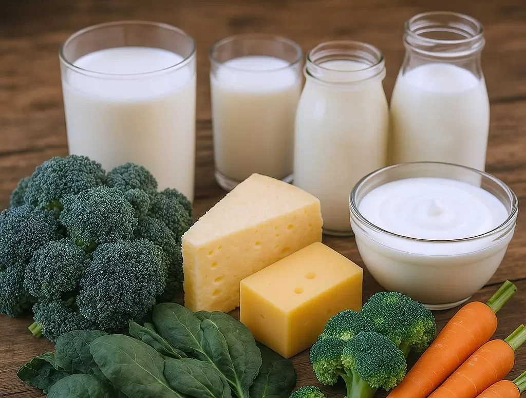 Tooth-friendly foods showing how to avoid root canal with a healthy diet.
